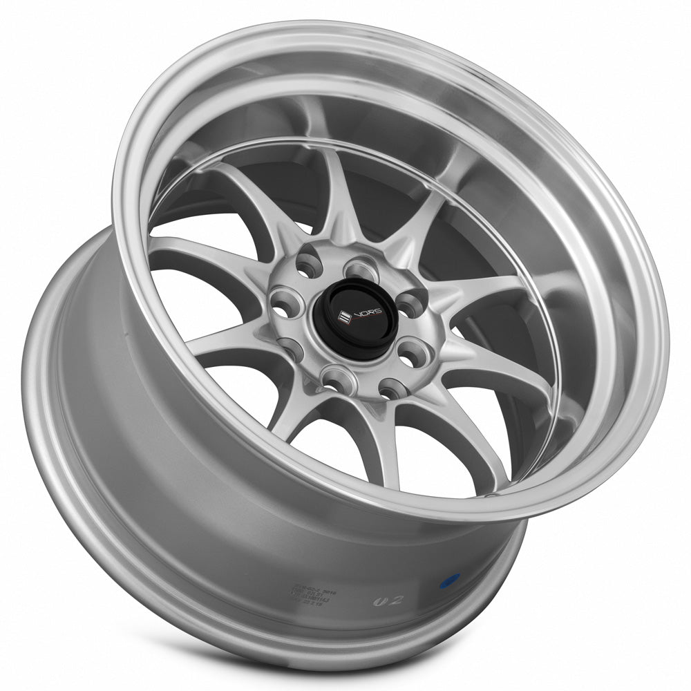 Vors TR3 15x9 Silver Machine Lip