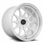 Vors TR3 15x9 White Machine Lip Wheel