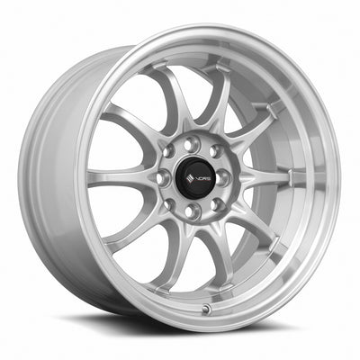 Vors TR3 16x8 Silver Machine Lip