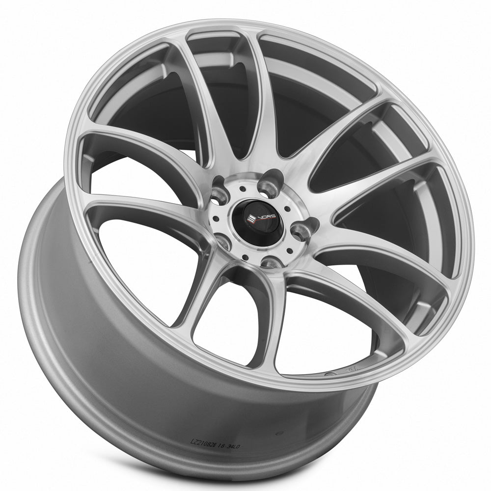 Vors TR4 18x9.5 Silver Machined Face