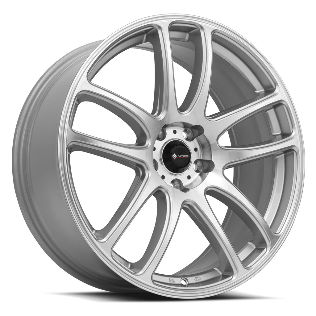 Vors TR4 20x8.5 Silver Machined Face