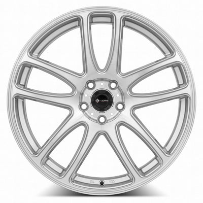 Vors TR4 20x8.5 Silver Machined Face
