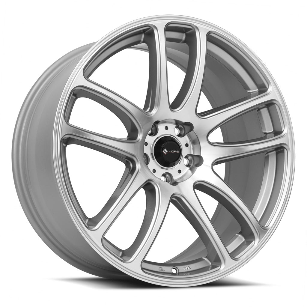 Vors TR4 20x9.5 Silver Machined Face