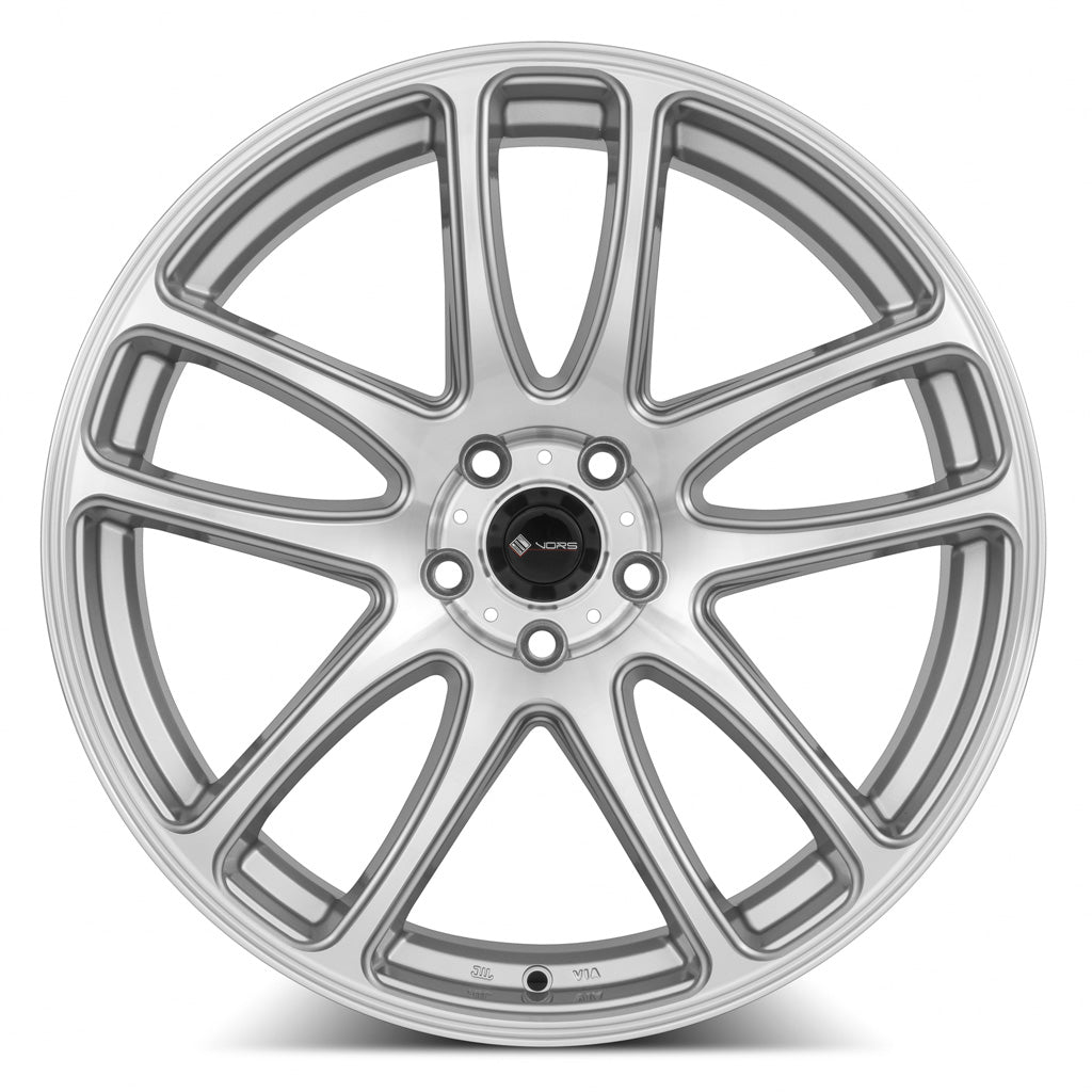 Vors TR4 20x9.5 Silver Machined Face
