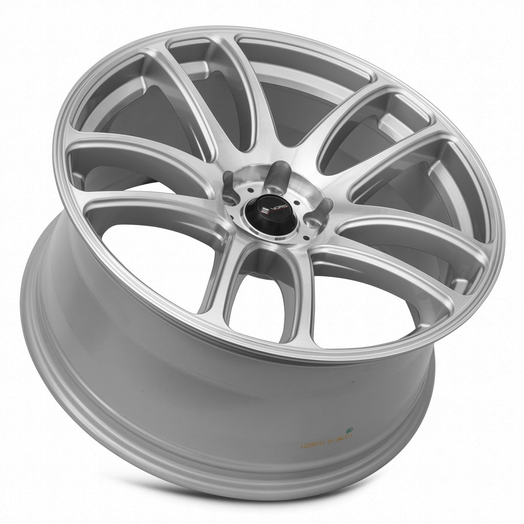 Vors TR4 20x9.5 Silver Machined Face