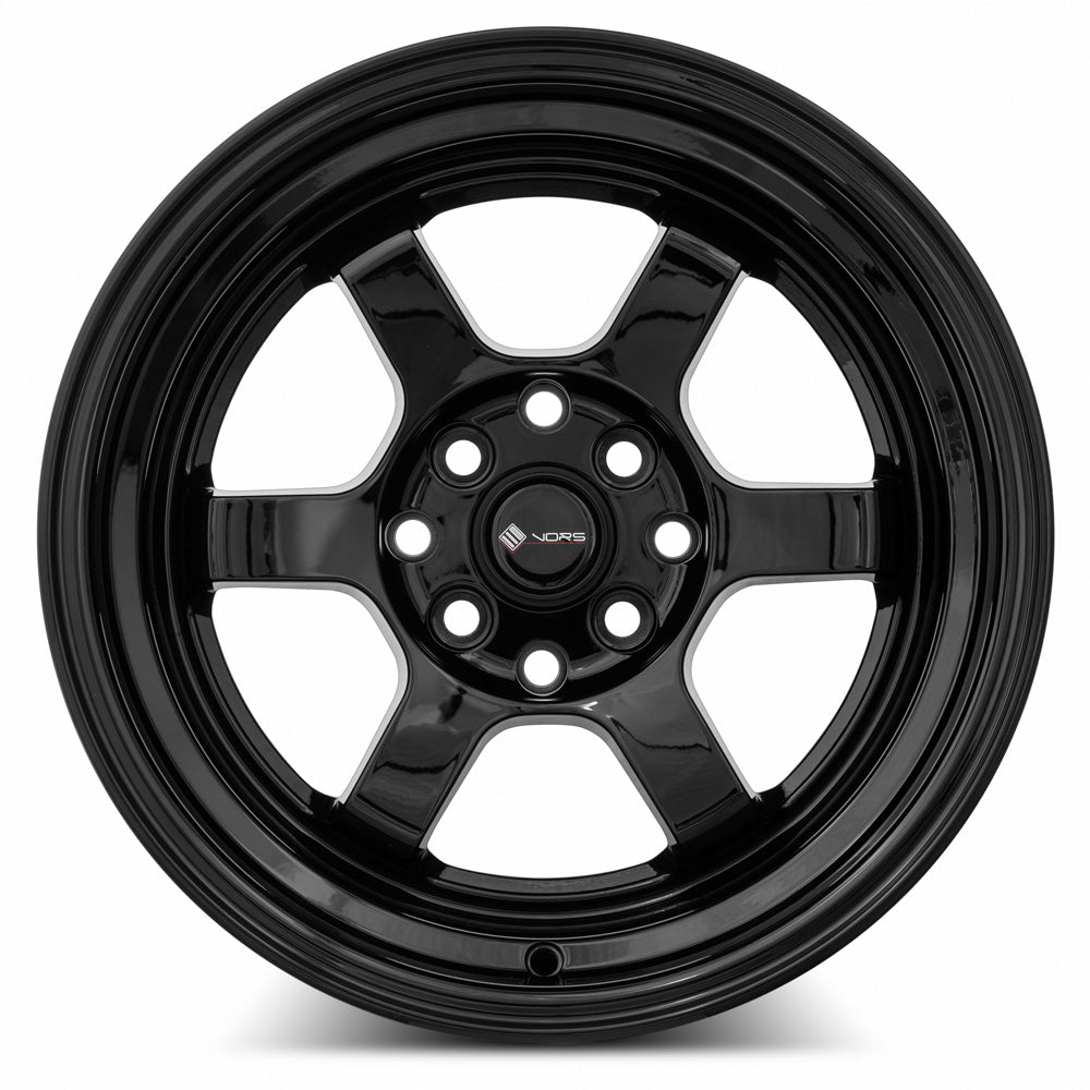 Vors TR7 15x8 Gloss Black