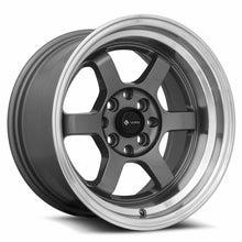 Load image into Gallery viewer, Vors TR7 15x8 Gun Metal Machine Lip