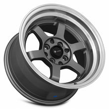 Load image into Gallery viewer, Vors TR7 15x8 Gun Metal Machine Lip