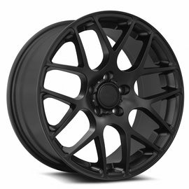 MRR UO2 18x8.5 Matte Black Wheel