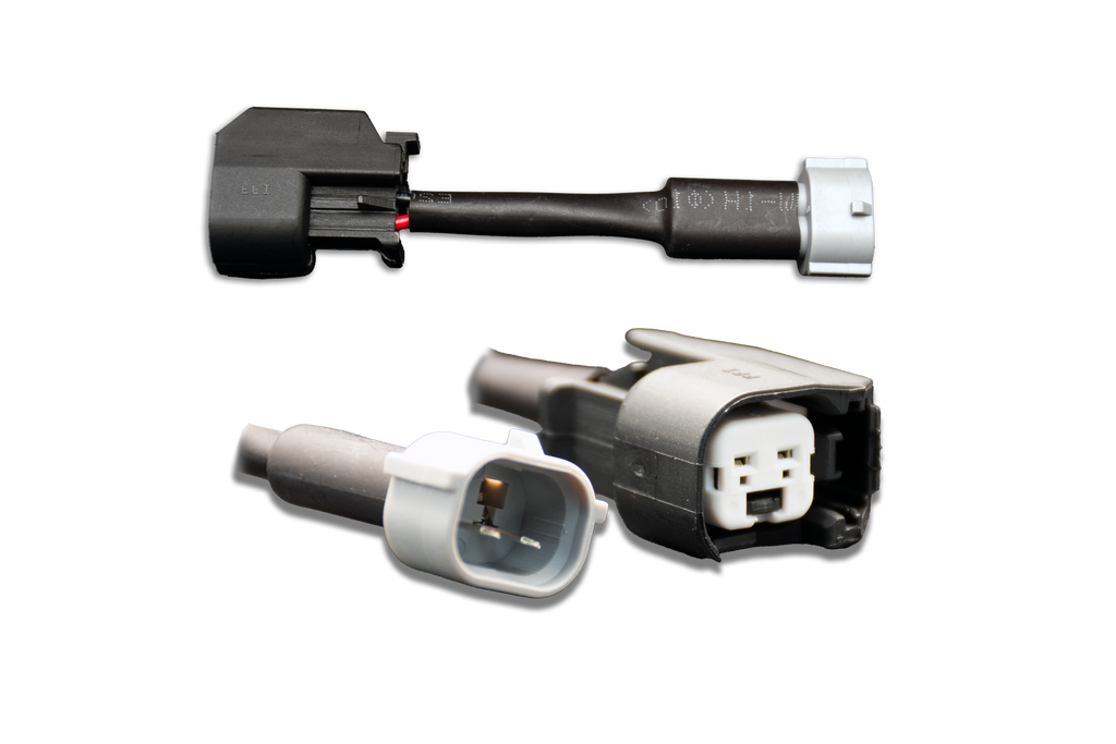 Set of 4 US Car/EV6 (female) to Denso (male) injector plug adaptors (padputod4s)