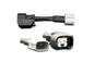 Set of 4 US Car/EV6 (female) to Toyota (male) injector plug adaptors (padputot4)