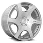 MRR VP3 19x9.5 Silver Machine Face Wheel