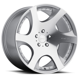 MRR VP3 20x10.5 Silver Machine Face Wheel