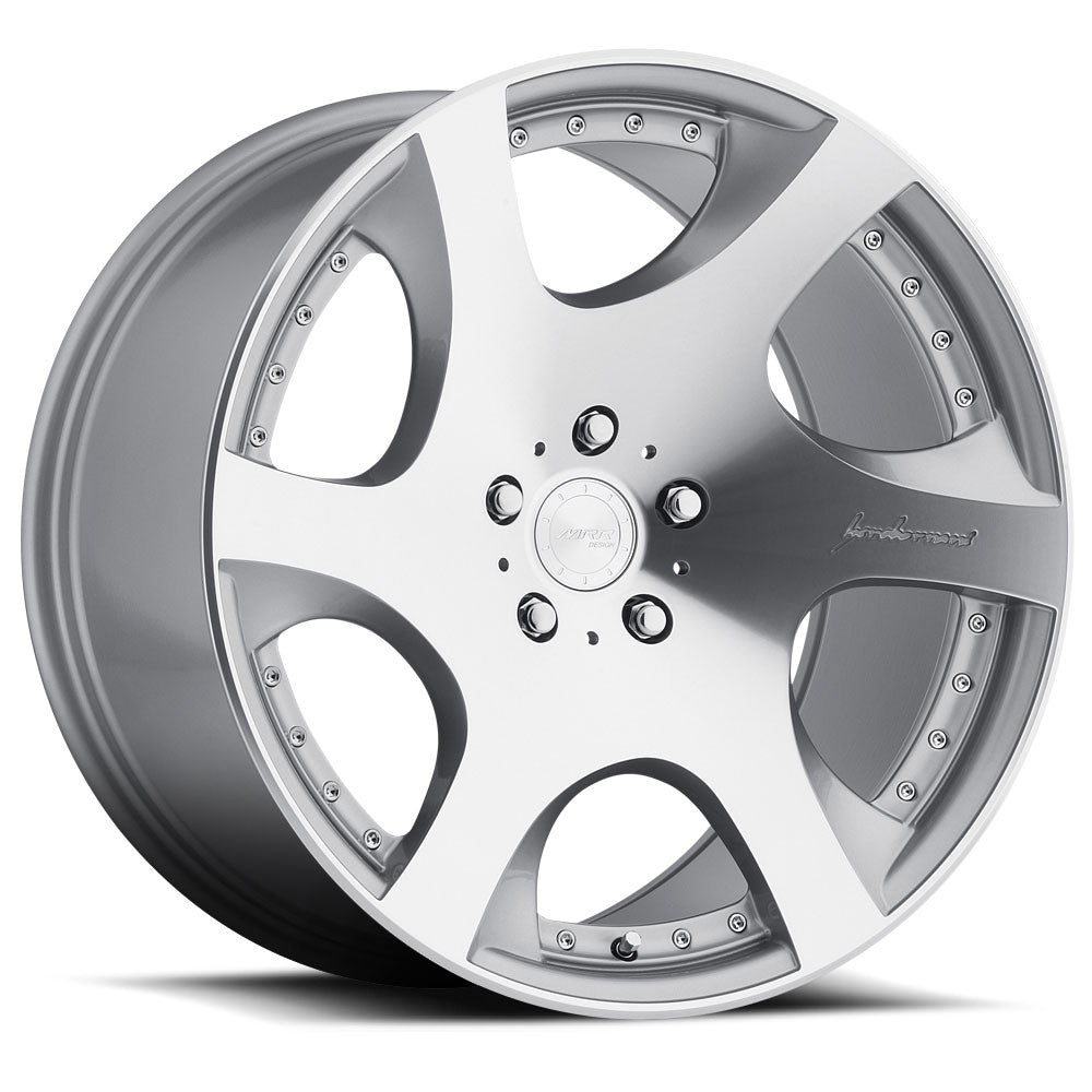 MRR VP3 20x10.5 Silver Machine Face Wheel