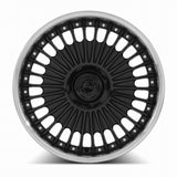 MRR VP4 19x8.5 Black Machined Lip