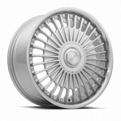 MRR VP4 19x8.5 Silver Machined Lip