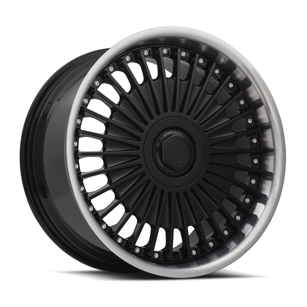 MRR VP4 19x9.5 Black Machined Lip