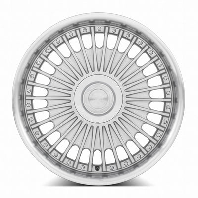 MRR VP4 19x9.5 Silver Machined Lip