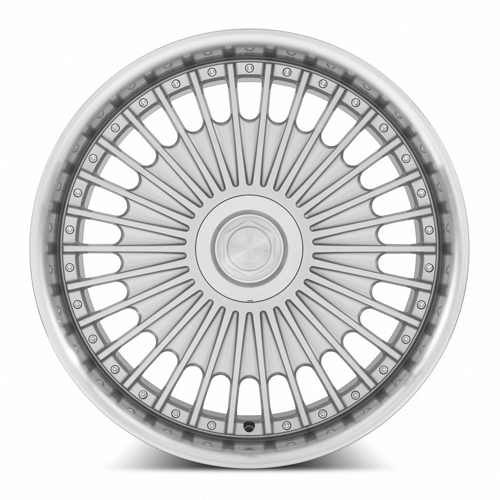 MRR VP4 22x10.5 Silver Machined Lip