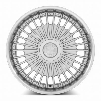 MRR VP4 22x10.5 Silver Machined Lip