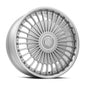 MRR VP4 22x9 Silver Machined Lip