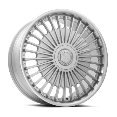 MRR VP4 22x9 Silver Machined Lip