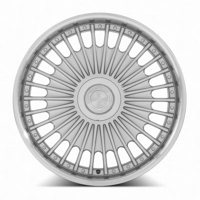 MRR VP4 22x9 Silver Machined Lip