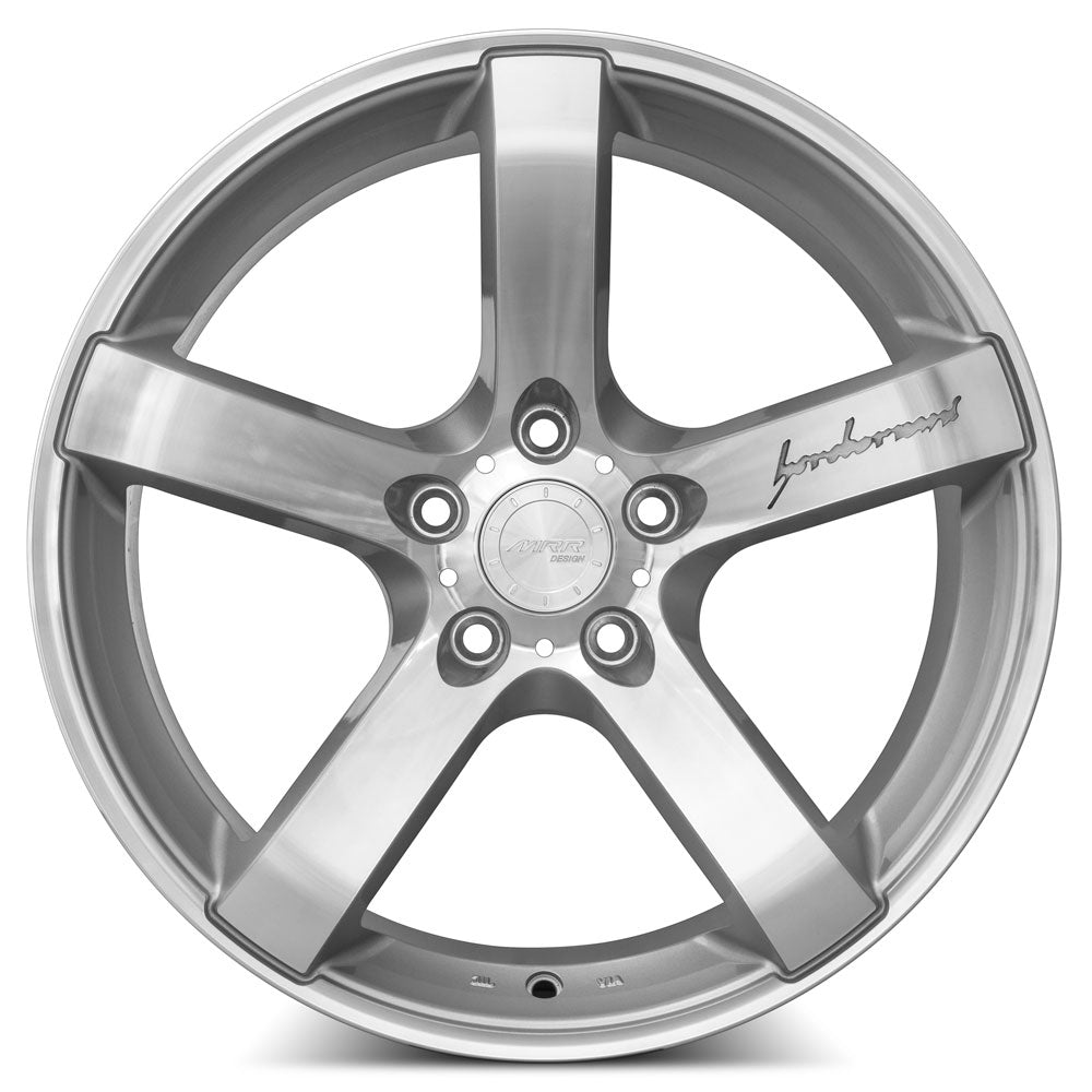 MRR VP5 20x9 Silver Machined Face