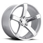 MRR VP5 19x9.5 Silver Machine Face Wheel