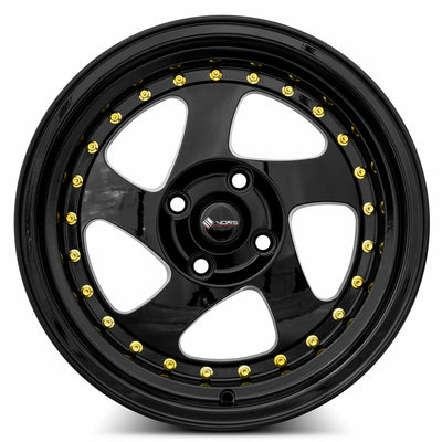 Vors VR2 15x8 Gloss Black