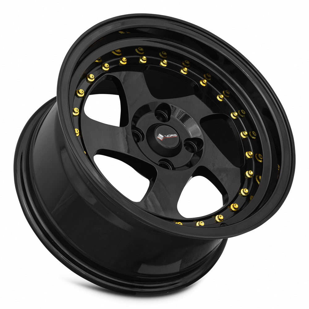 Vors VR2 15x8 Gloss Black
