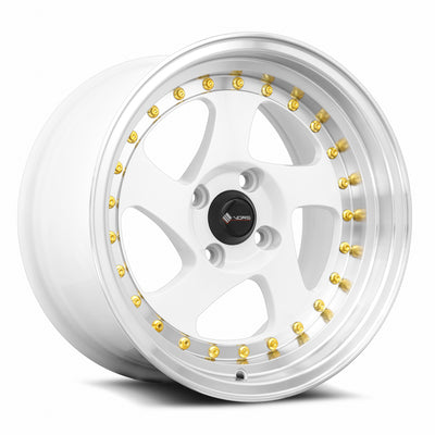 Vors VR2 15x8 White Machine Lip