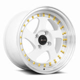 Vors VR2 15x8 White Machine Lip