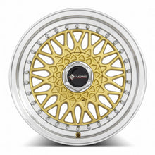 Load image into Gallery viewer, Vors VR3 15x7 Gold Machined Lip