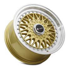 Load image into Gallery viewer, Vors VR3 15x7 Gold Machined Lip