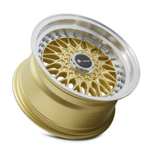 Load image into Gallery viewer, Vors VR3 15x8 Gold Machined Lip