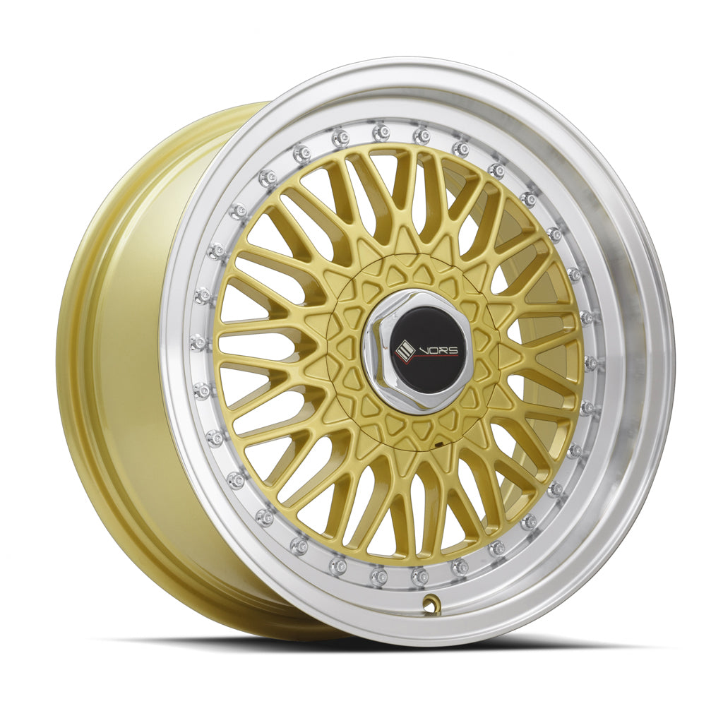 Vors VR3 16x7 Gold Machined Lip