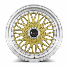 Load image into Gallery viewer, Vors VR3 16x7 Gold Machined Lip