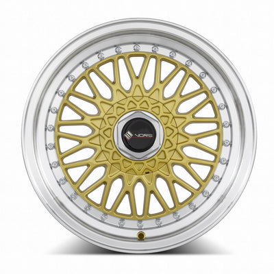 Vors VR3 16x7 Gold Machined Lip
