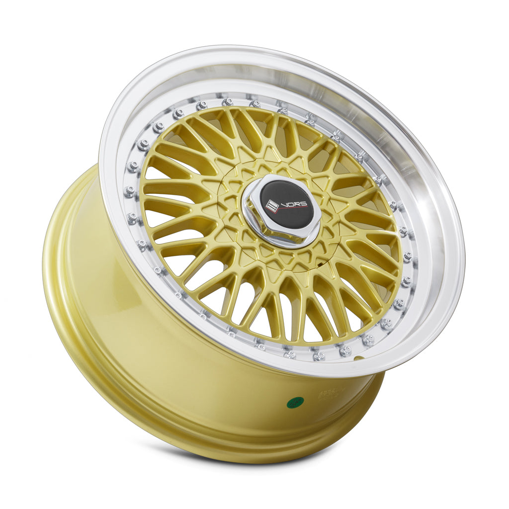 Vors VR3 16x7 Gold Machined Lip