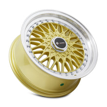 Load image into Gallery viewer, Vors VR3 16x7 Gold Machined Lip