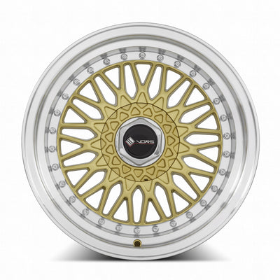 Vors VR3 16x8 Gold Machined Lip