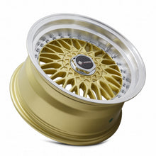 Load image into Gallery viewer, Vors VR3 16x8 Gold Machined Lip