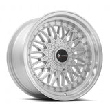 Vors VR3 15x8 Silver Machined Face