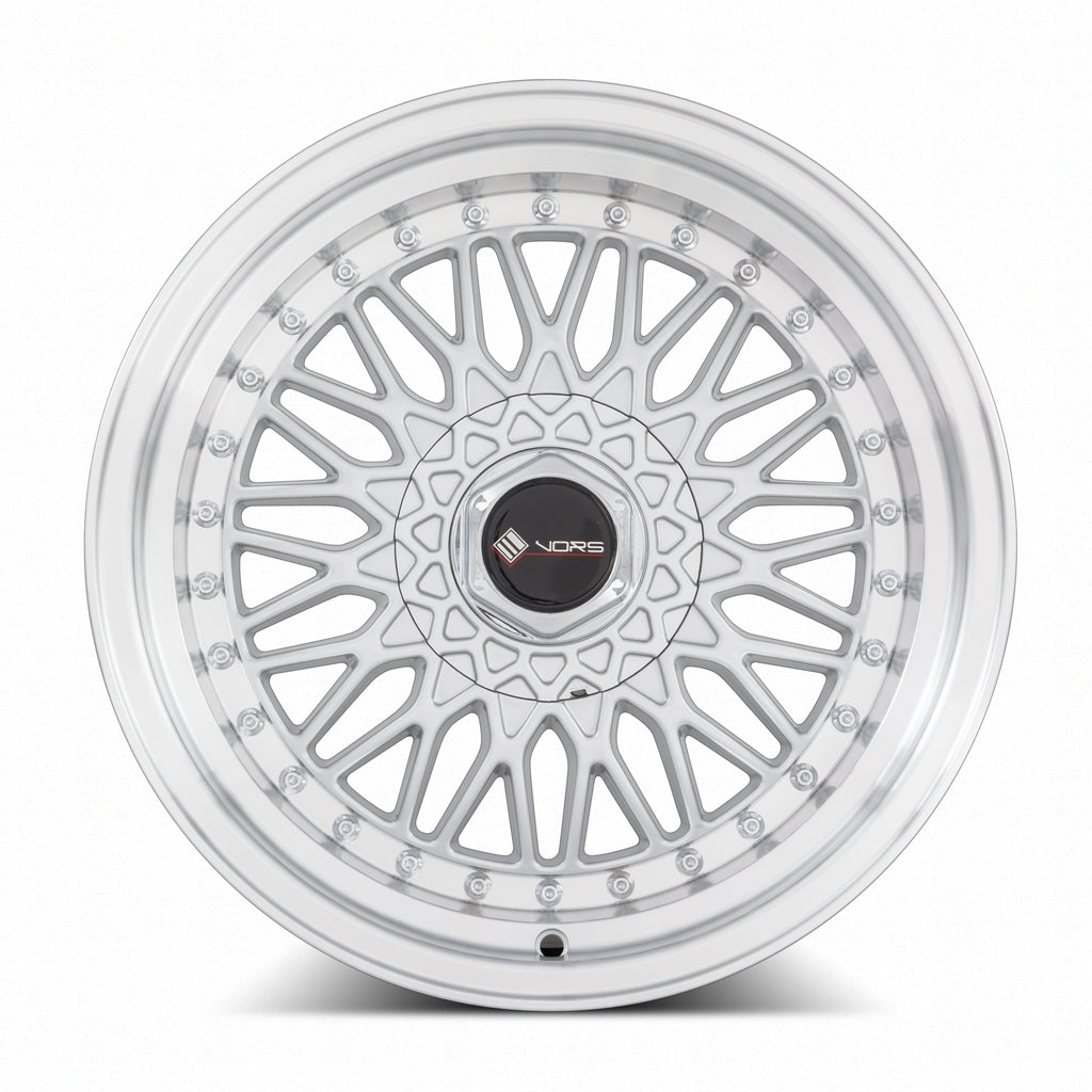 Vors VR3 16x8 Silver Machined Face