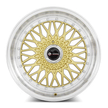 Load image into Gallery viewer, Vors VR3 17x7.5 Gold Machined Lip
