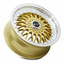 Load image into Gallery viewer, Vors VR3 17x7.5 Gold Machined Lip