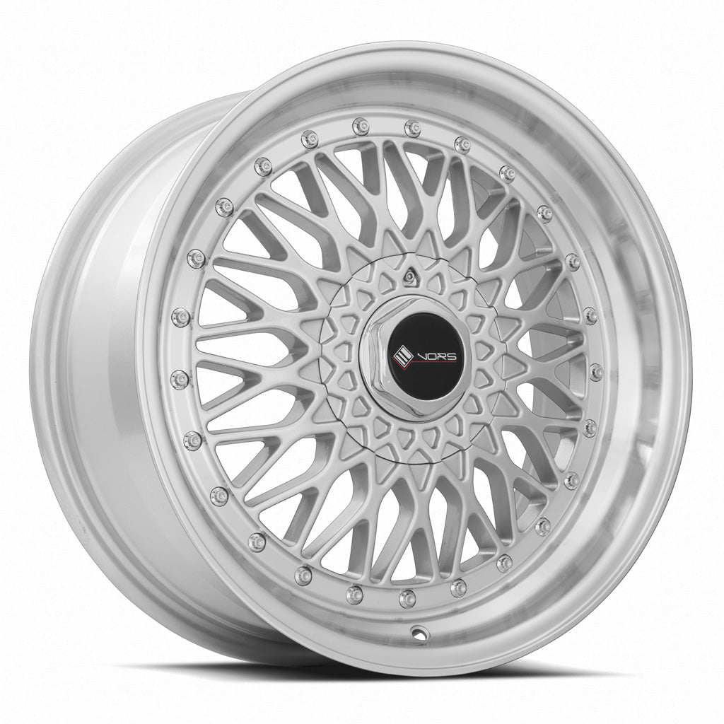 Vors VR3 17x7.5 Silver Machined Face