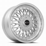 Vors VR3 17x7.5 Silver Machined Face