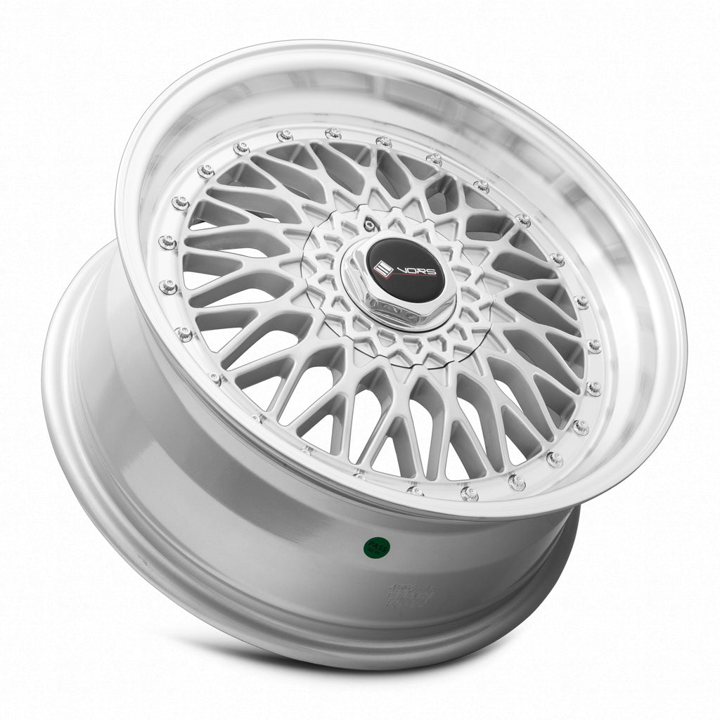 Vors VR3 17x7.5 Silver Machined Face